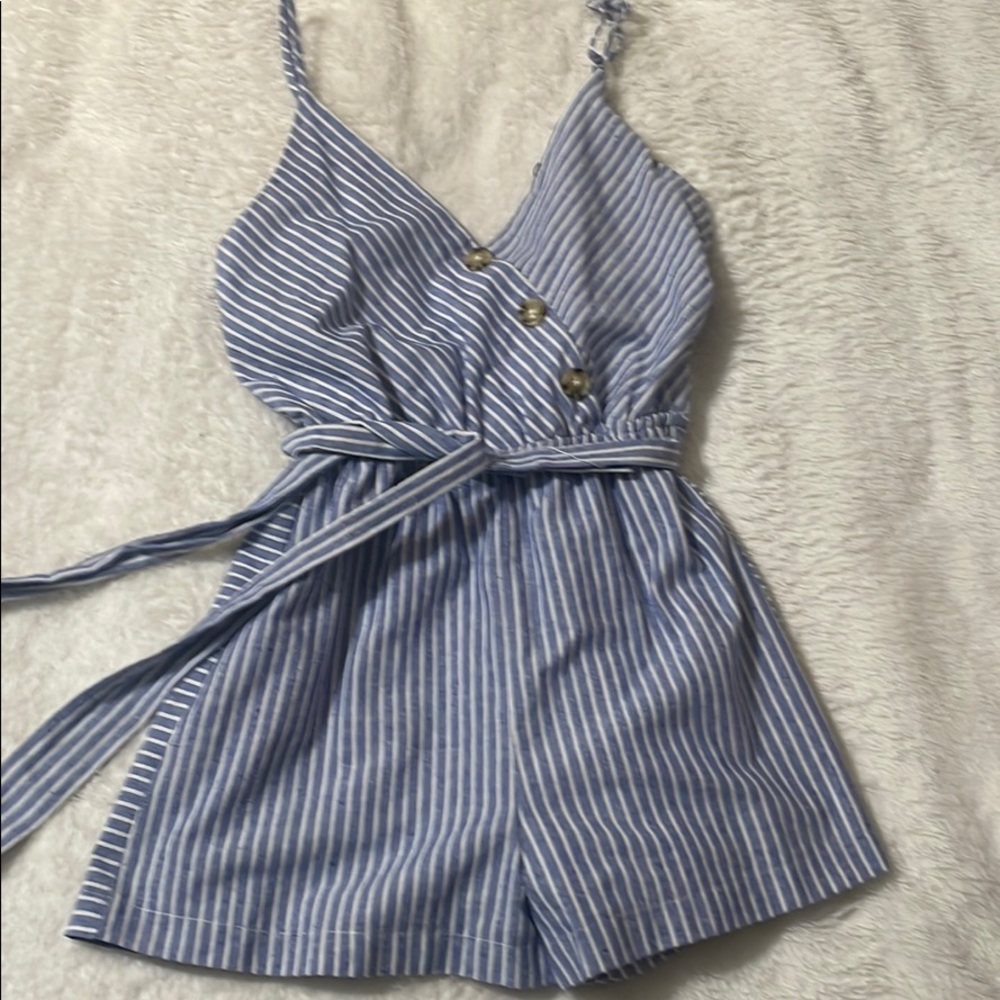 Purple snow romper